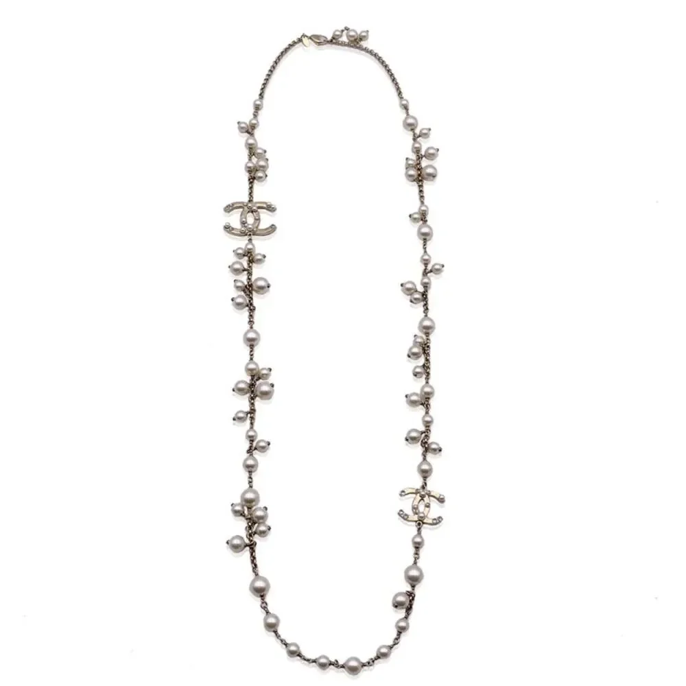 Chanel Metal Necklace CC